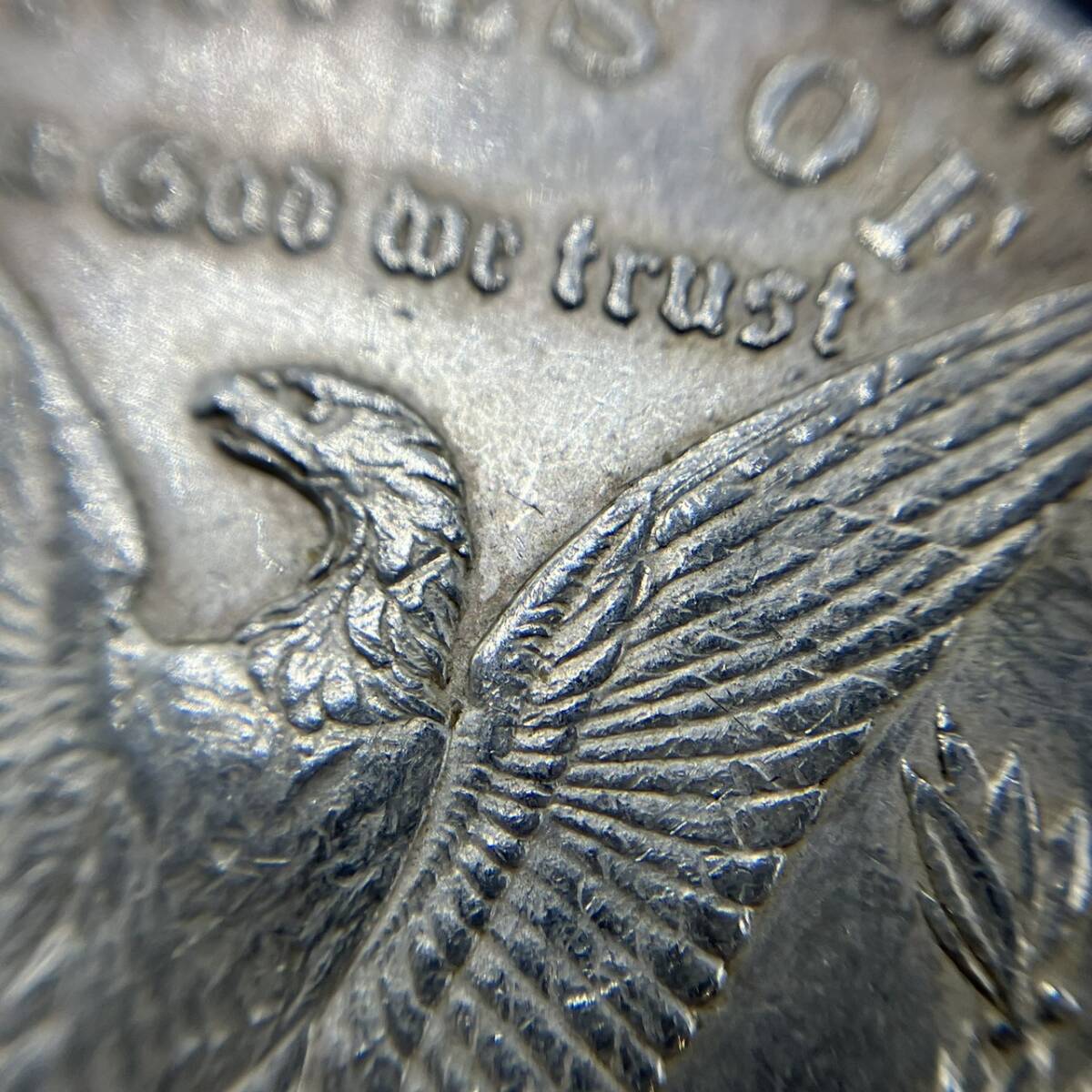 アメリカ銀貨 モルガン 1ドル 1896年 約26.6ｇ アンティークコイン コレクション_画像6