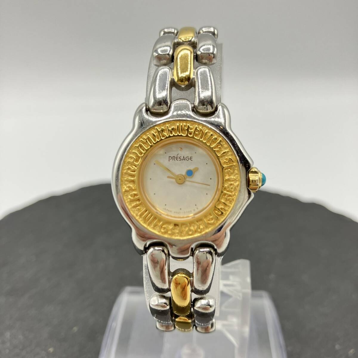 SEIKO セイコー PRESAGE プレサージュ GP×SS レディース腕時計 クォーツ稼働品 4N21-0310_画像2