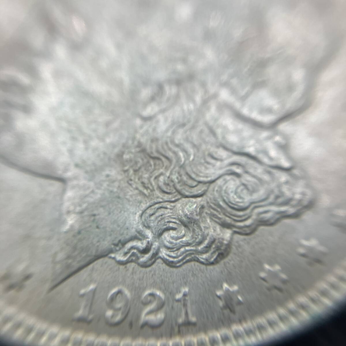 アメリカ銀貨 モルガン 1ドル ダラー 80.2ｇ 1881.1883.1921年 3枚セット アンティークコイン コレクション_画像7