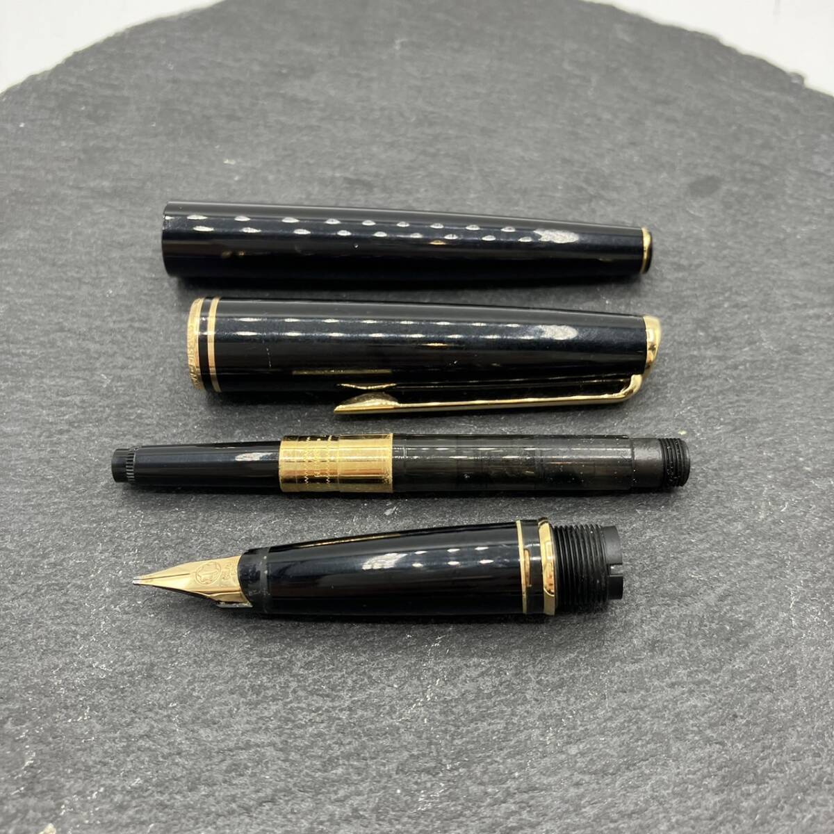 MONTBLANC モンブラン CLASSIC クラシック ペン先 14K 585 万年筆 黒 ※筆記未確認_画像8