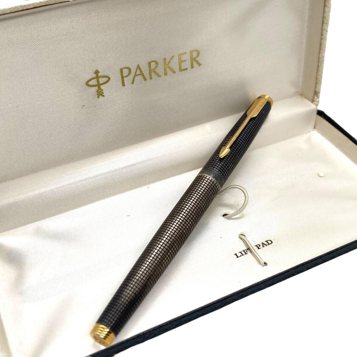  Parker fountain pen 585 pen .14K SV925 antique 