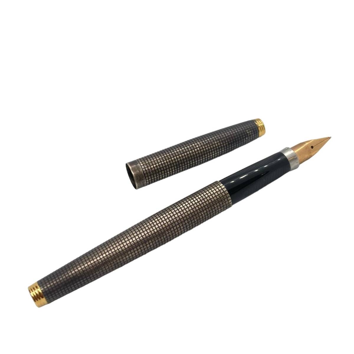  Parker fountain pen 585 pen .14K SV925 antique 