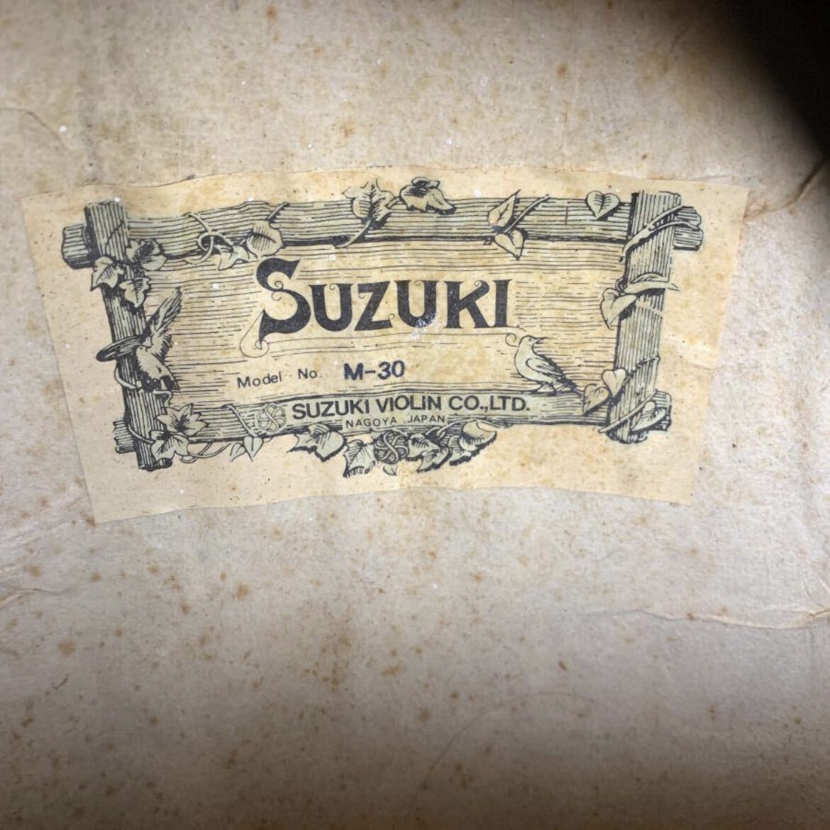 [ beautiful goods ]SUZUKI M-30 mandolin Suzuki hard case attaching 
