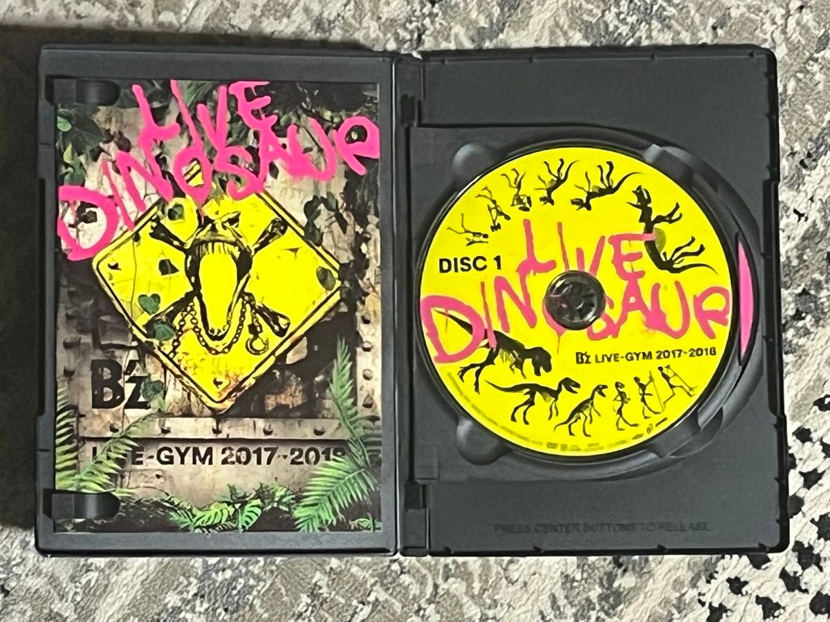 DVD B'z LIVE GYM 2017 2018 LIVE DINOSAUR