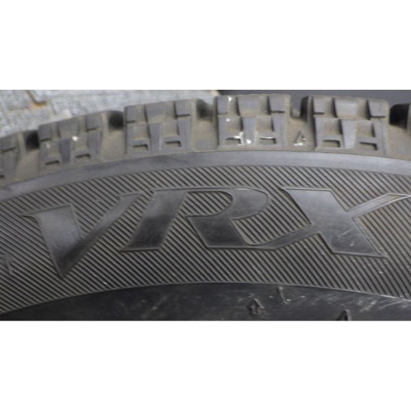 ブリヂストン BLIZZAK VRX 195/55R15 4本SET◆2013年製7~8分山スタッドレス◆中古 特筆すべき損傷はなし◆白石区手渡し可◆ランサー等に_画像9