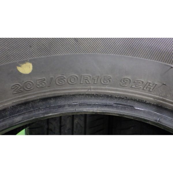 ブリヂストン SEIBERLING SL201 205/60R16 4本SET◆2020年製7~8分山オンロード◆中古 特筆すべき損傷はなし◆白石区手渡し可◆ヴォクシー等_画像9