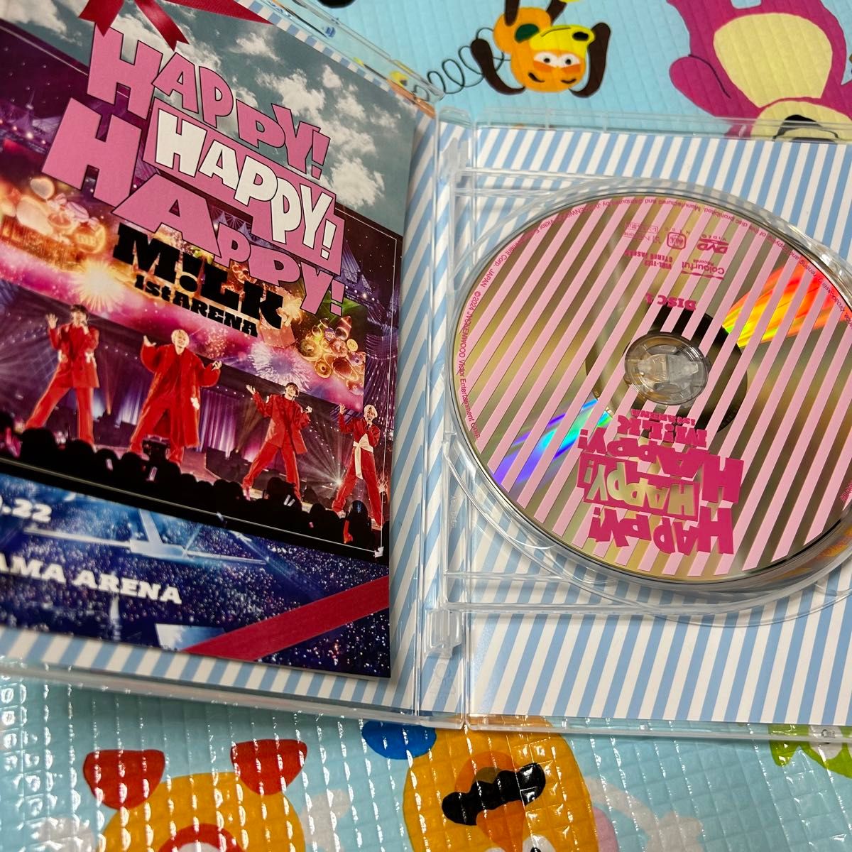 M!LK 1st ARENA "HAPPY! HAPPY! HAPPY!" DVD 