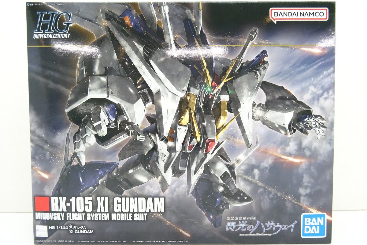 34JY●#2 HG 1/144 クスィーガンダム RX-105 XIガンダム 機動戦士ガンダム 閃光のハサウェイ ガンプラ プラモデル 未組立_画像1