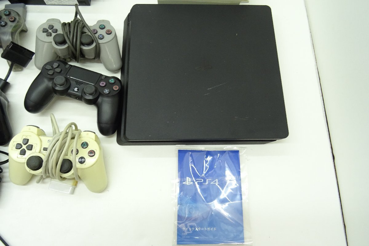 25JD●SONY ゲームハード 周辺機器 まとめ PS PS2 PS3 PS4 本体 コントローラー ネオジオスティック 等 Playstation4 動作未確認 ジャンク_画像7