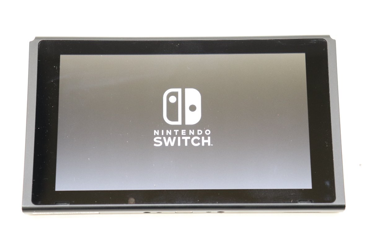 25MA●Nintendo Switch 旧型 本体のみ ver.18.0.1 ニンテンドー 任天堂 スイッチ 中古 難あり 動作確認済み_画像1