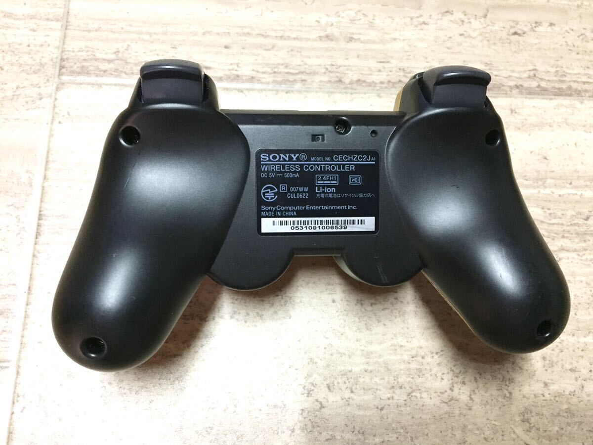 ★美品即決★龍が如く限定★分解清掃済み★PS3 SONY純正品 コントローラー デュアルショック3_画像2