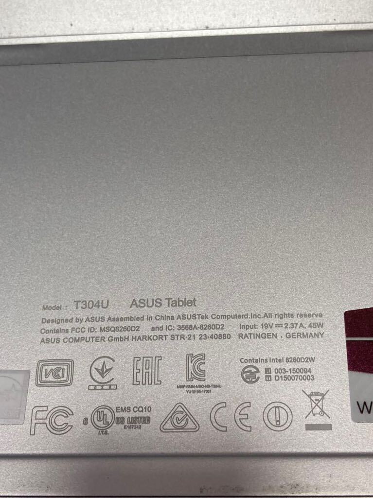 ASUS Trans BOOK T304U tablet PC OS less Junk P6