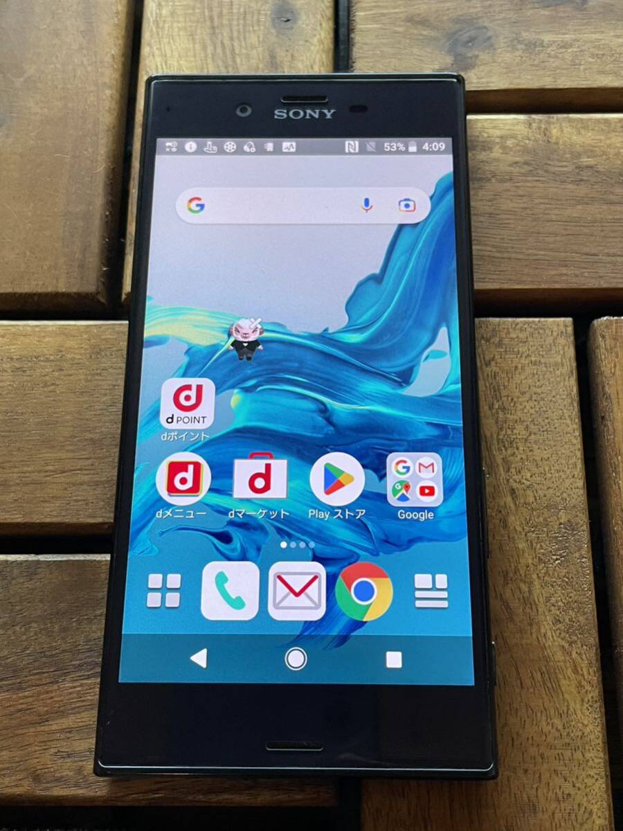 バッテリー難 docomo SIMフリー Sony Xperia XZ SO-01J ブラック Android8.0.0 スマホ本体 P7の画像2
