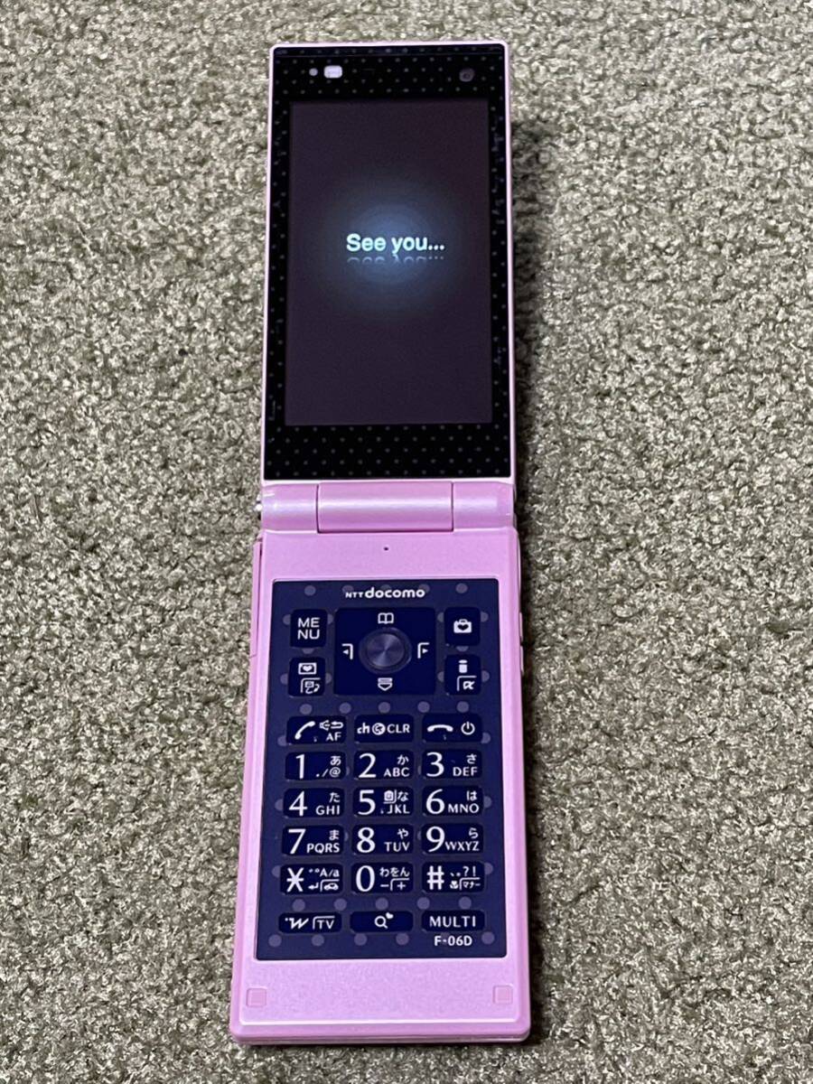 docomo STYLE series F-06D Girl's nicolaコラボ ハッピーピンク docomo STYLE series F-06D Girl's nicolaコラボ ハッピーピンク