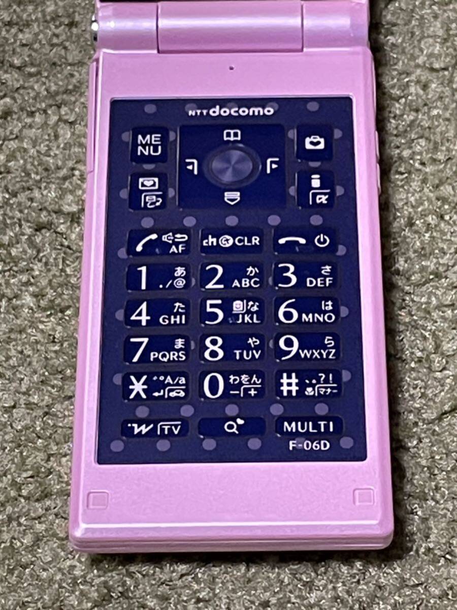 docomo STYLE series F-06D Girl's nicolaコラボ ハッピーピンク docomo STYLE series F-06D Girl's nicolaコラボ ハッピーピンク