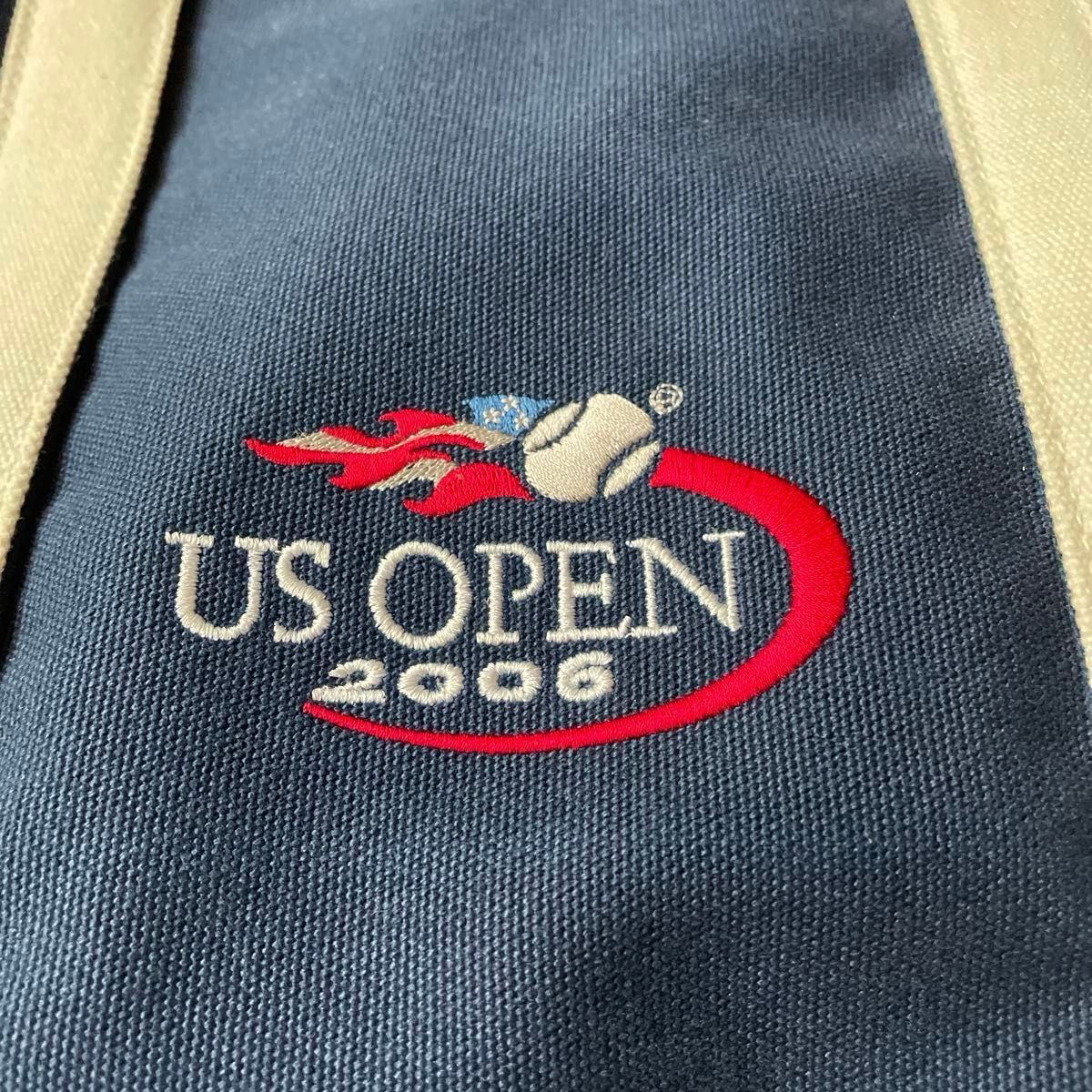 ラルフローレン トートバッグ キャンバス キャンバストートバッグ RALPH LAUREN US OPEN 2006 レア　テニス