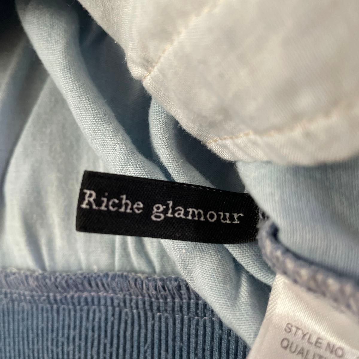 160  150 Riche glamour リシェグラマー ジャケット　女の子　デニム ブルゾン