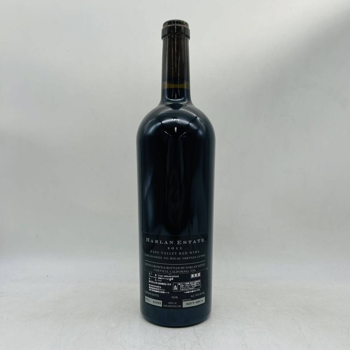 【未開栓】HARLAN ESTATE ハーラン・エステート 2011 赤 ワイン 750ml 14.5% 果実酒WI3031_画像3