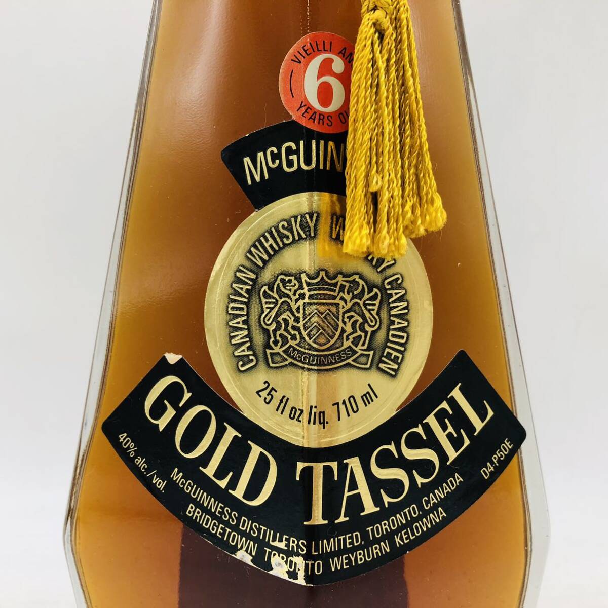 1 jpy ~[ not yet . plug ]McGUINNESS Mac Guinness Special class Gold tassel GOLD TASSEL whisky Special class 710ml 40%WH51140