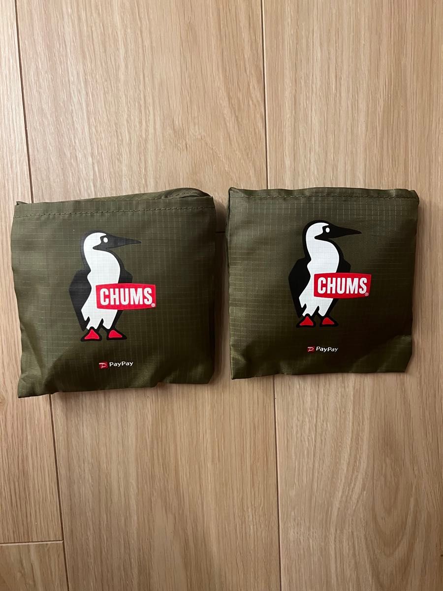 【2個セット】 CHUMS×PayPayノベルティエコバッグ 