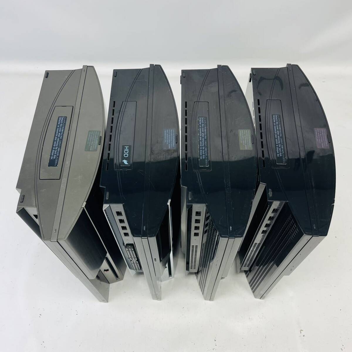 *1 jpy ~* SONY PS3 initial model body CECHA00 CECHB00 CECHH00 together 4 pcs. set Junk operation not yet verification PlayStation 3 set sale thickness type ⑧