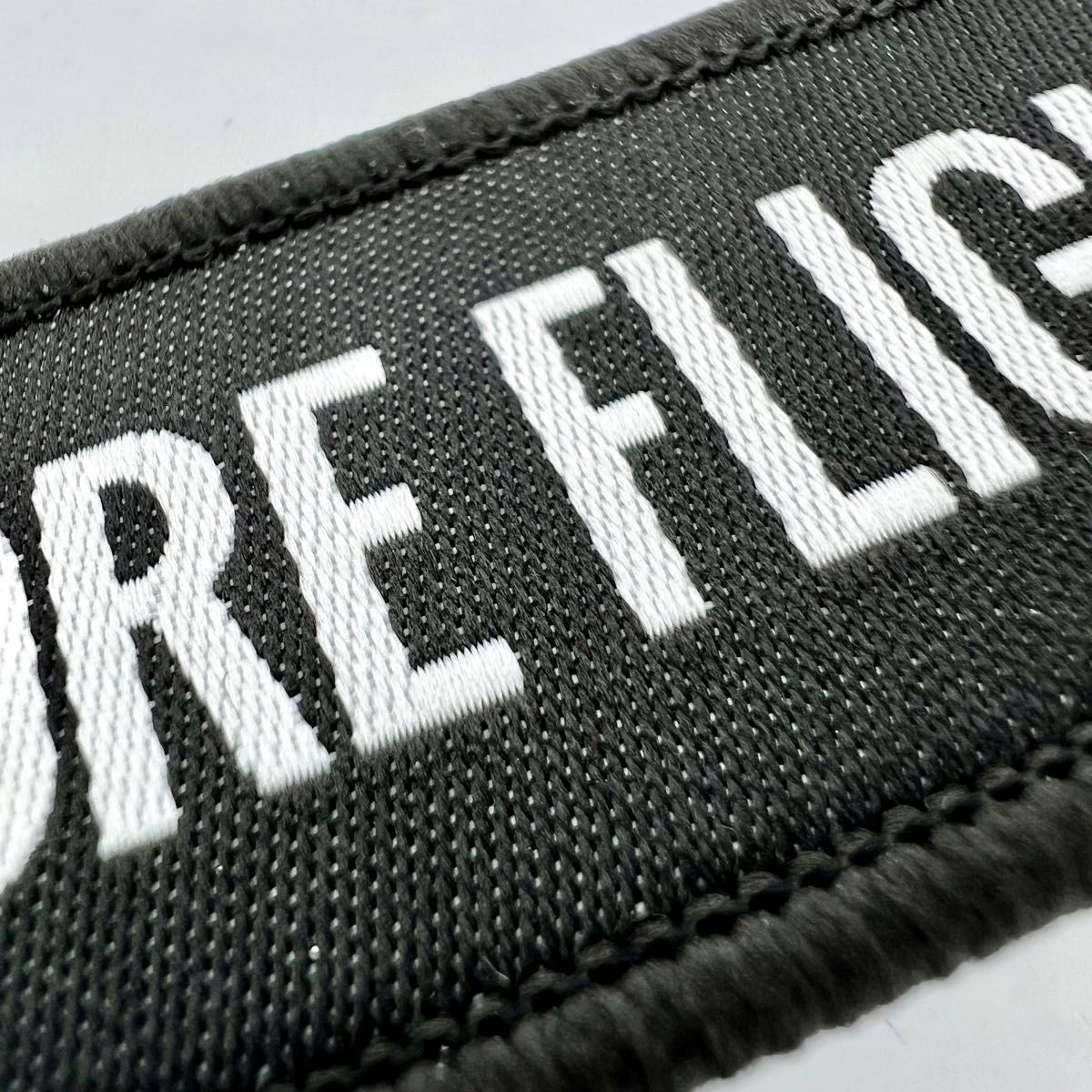 ３点セット『REMOVE BEFORE FLIGHT』織込み フライトタグ キーリング