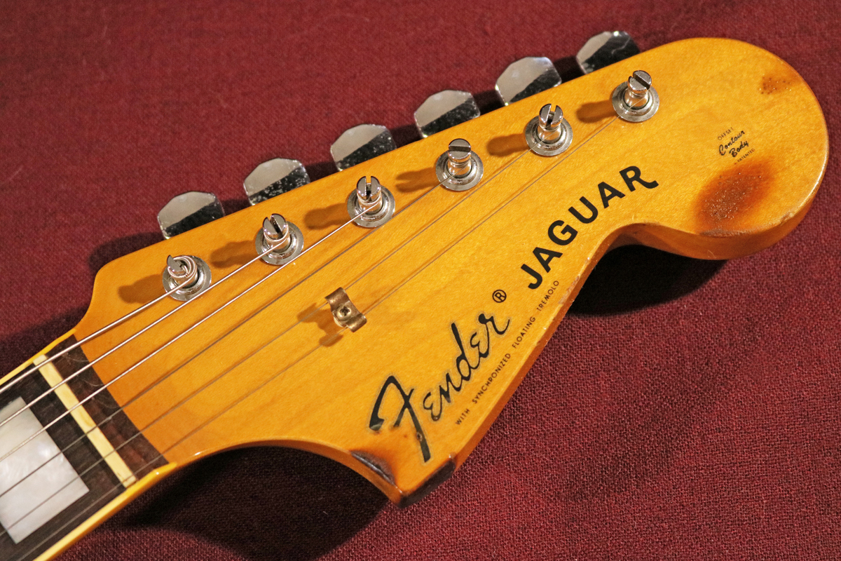 【Fender Japan】JG66B-110（3TS）Jaguar（ブロックポジション・バインディング・ネック仕様／Alderボディ／Schaller F-Keyペグ搭載）_画像2