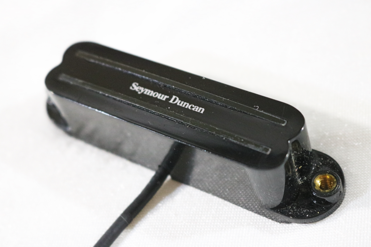 [Seymour Duncan]SHR-1n Hot Rails Strat Neck Black(sei moa Dan can * одиночный размер * Humbucker )Made in USA USED