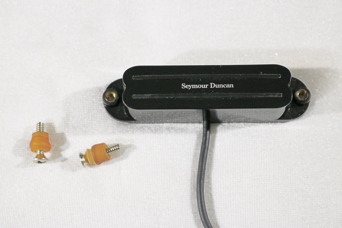 【Seymour Duncan】SHR-1n Hot Rails Strat Neck Black（セイモアダンカン・シングルサイズ・ハムバッカー）Made in USA USED_画像3