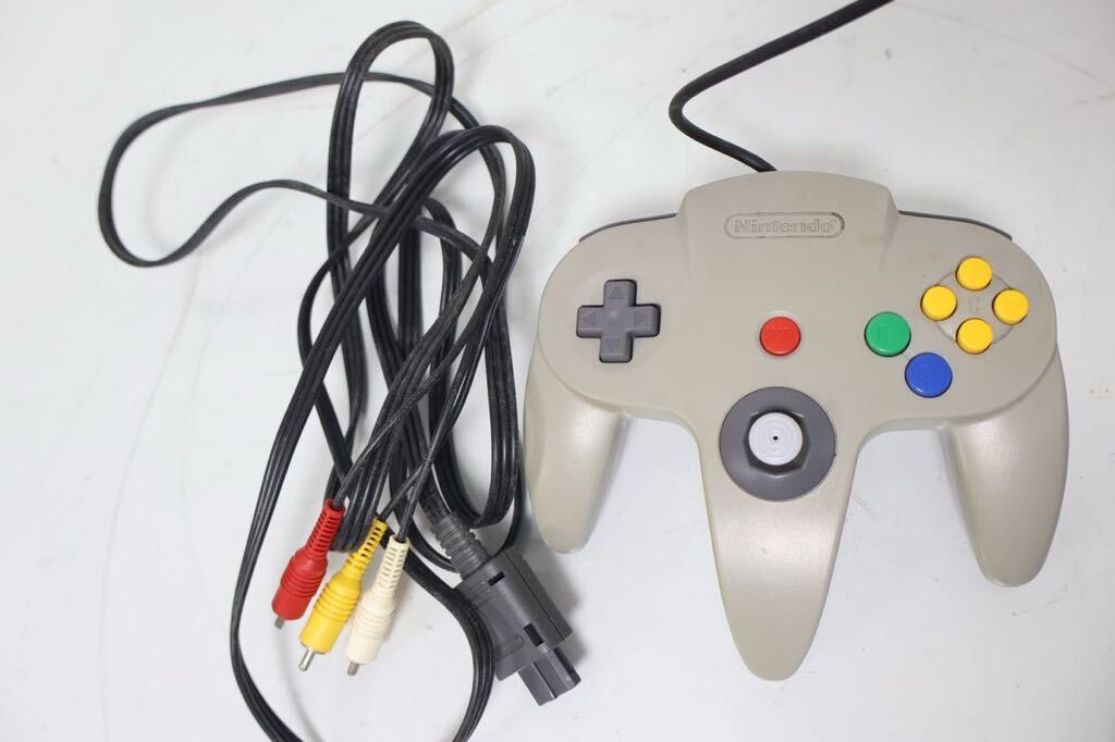 Nintendo 任天堂 ニンテンドー64 NUS-001 ゲーム機 本体 コントローラー付き の画像8