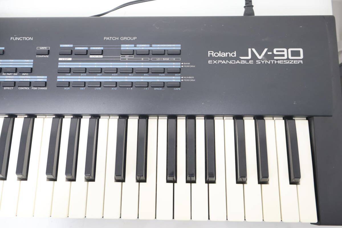 Roland ローランド JV-90 シンセサイザー 76鍵 電源コード付き 手渡し可能の画像4