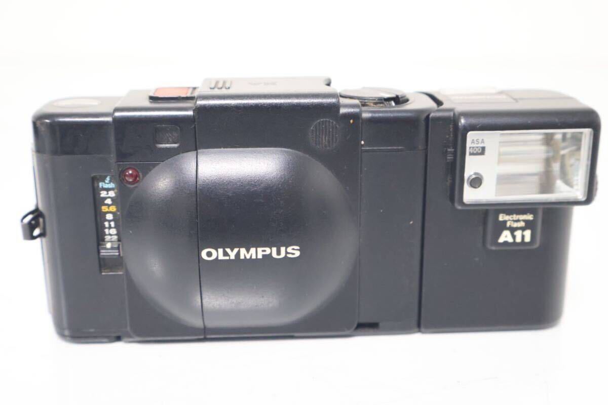 OLYMPUS オリンパス XA A11 Electric Flash F-ZUIKO 35mm F2.8　フラッシュ_画像2