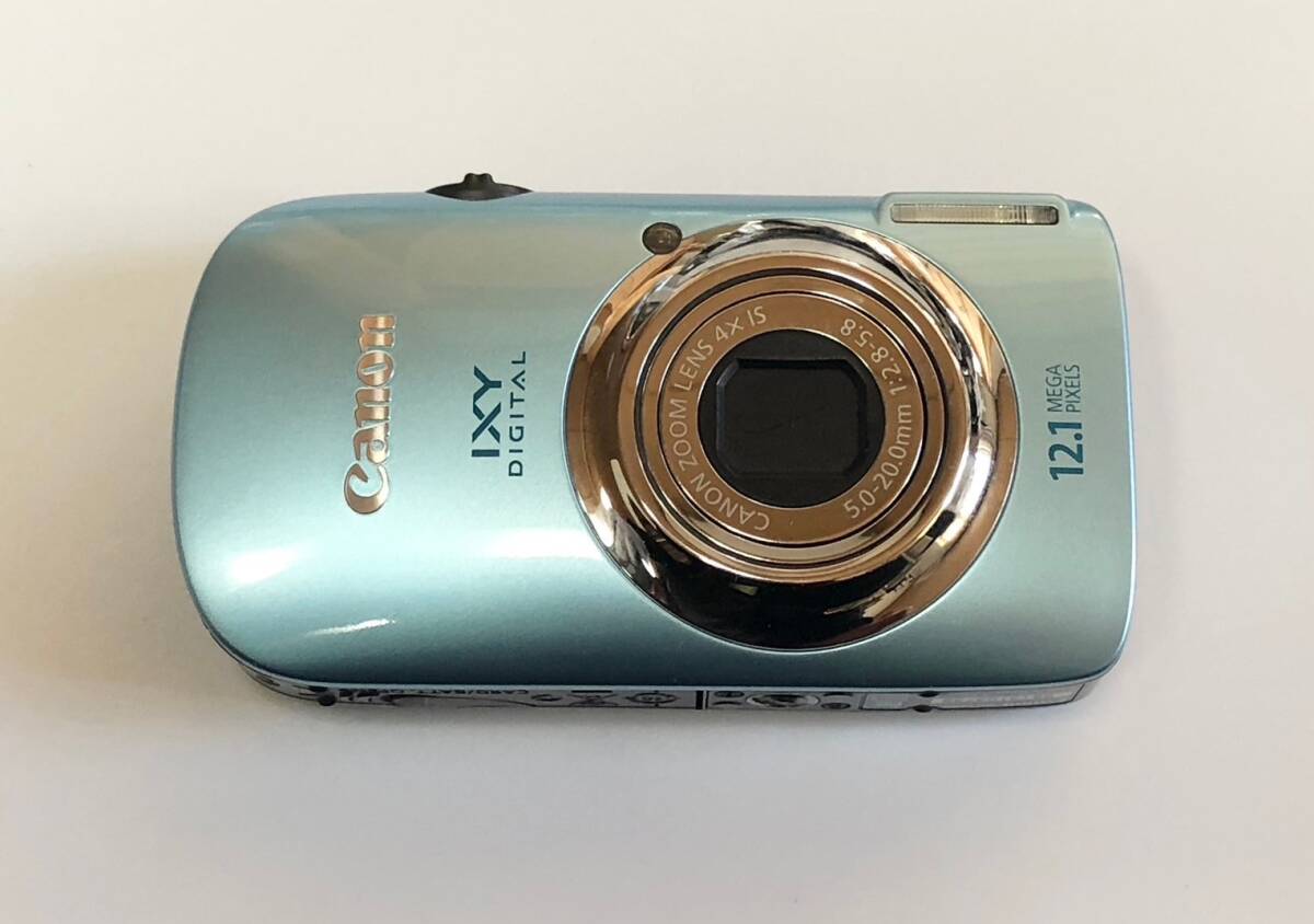 Canon デジタルカメラ IXY DIGITAL 510 IS ブルー IXY510IS_画像1
