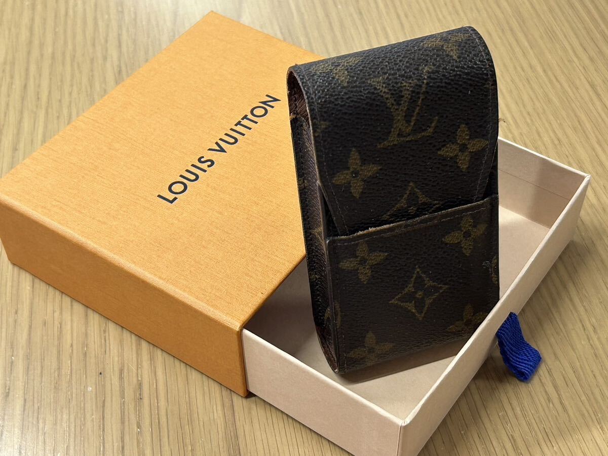 【M-33】LOUIS VUITTON ルイヴィトン シガレットケース モノグラム エテュイシガレット M63024_画像1