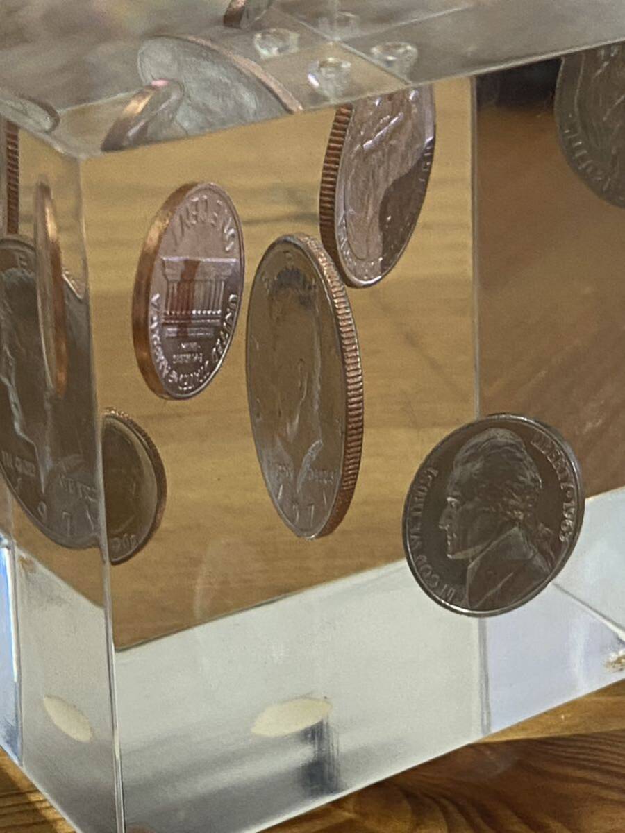 【M-2】アメリカ硬貨 リバティコイン ペーパーウェイト の画像3