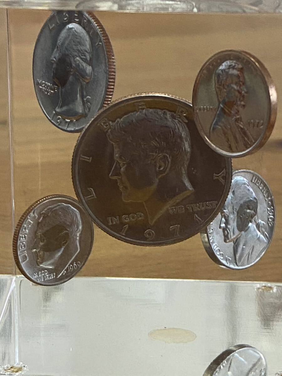 【M-2】アメリカ硬貨 リバティコイン ペーパーウェイト の画像2