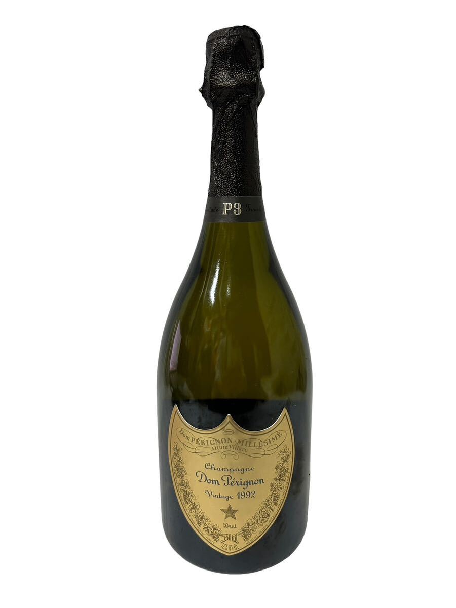 【今回限り 即決 送料無料】未開栓 ヴィンテージ Dom Perignon ドンペリニヨン P3 1992 シャンパン 果実酒 750ml 12.5%_画像1