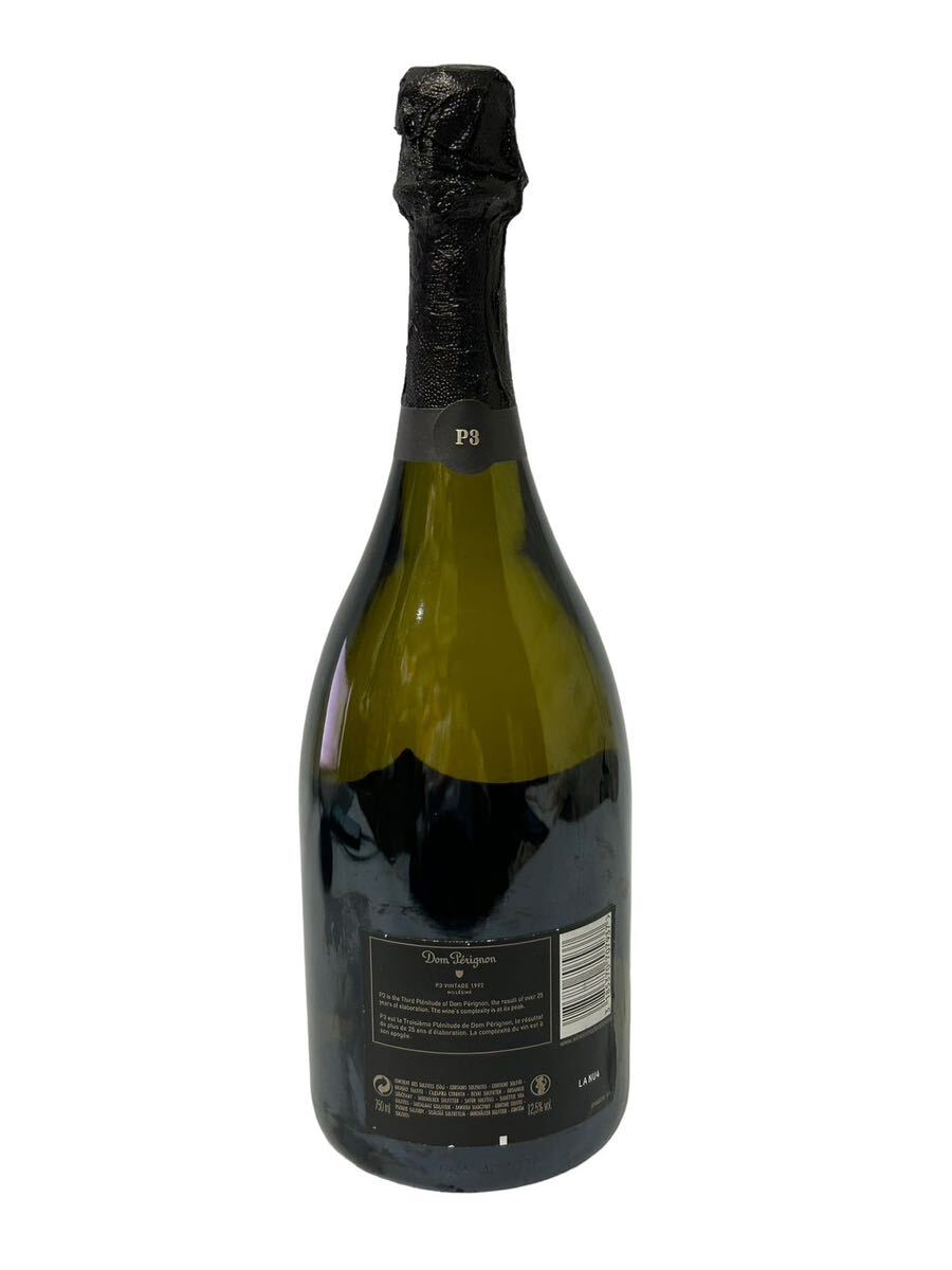 【今回限り 即決 送料無料】未開栓 ヴィンテージ Dom Perignon ドンペリニヨン P3 1992 シャンパン 果実酒 750ml 12.5%_画像2