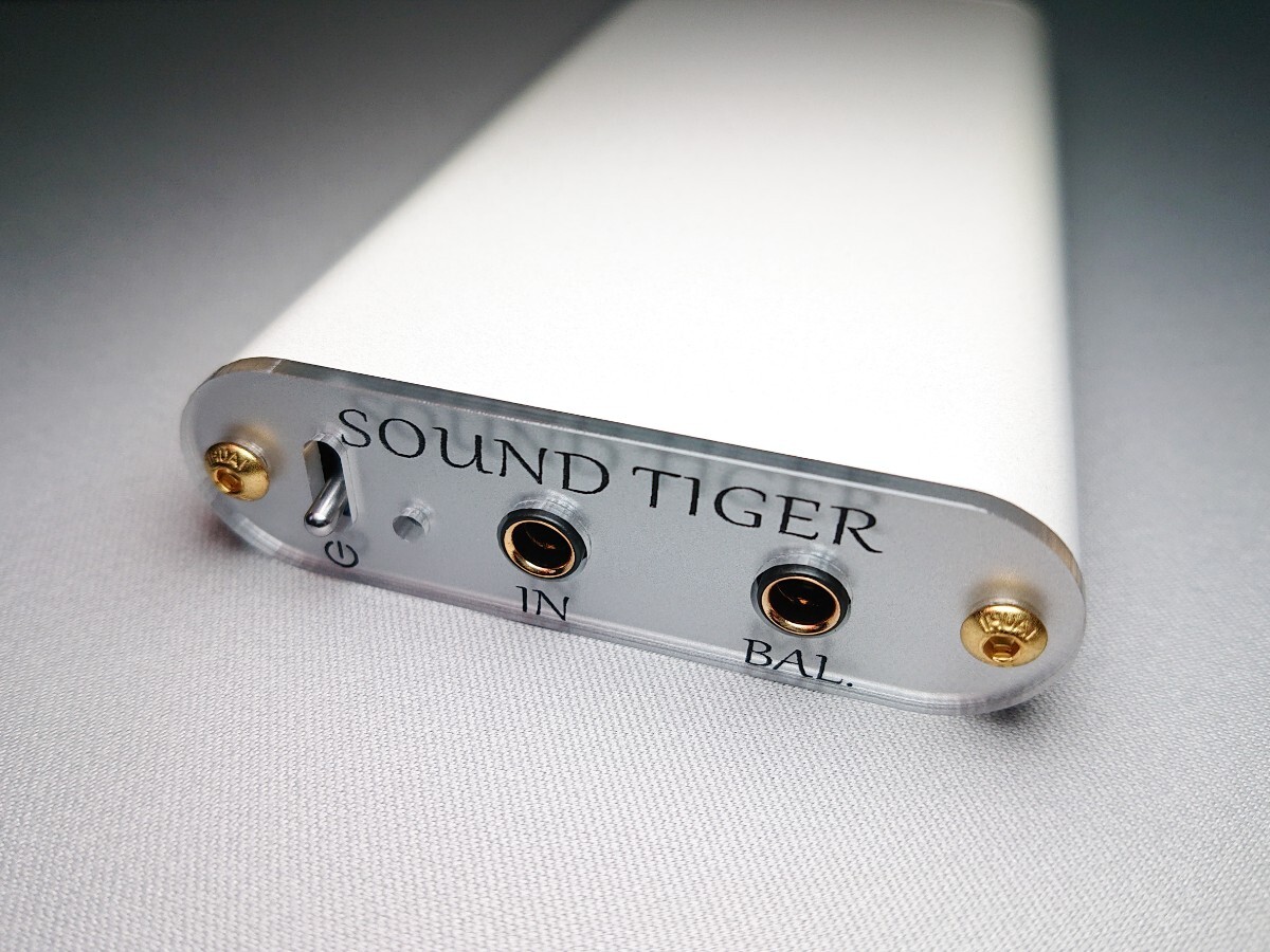 SOUND TIGER PURE うつせみワークス 4.4mm ポータブル アンプ ヘッドフォン_画像1