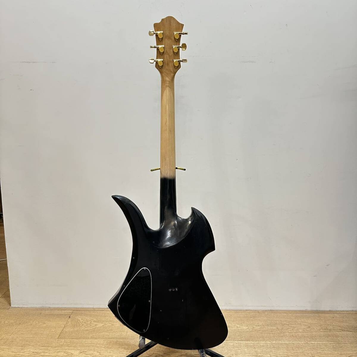 B.C.RICH/モンキーポッド/モッキンバード/スルーネック/ドンズバサイケペイントベース/hideモデル再現/エレキギターの画像3