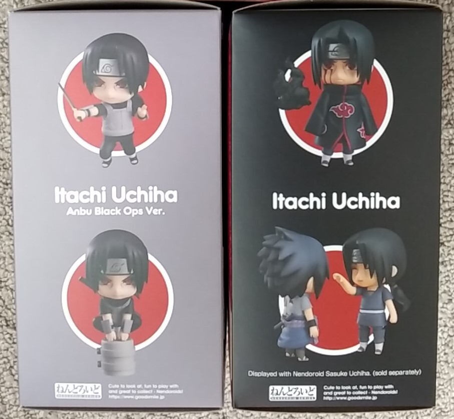 ◆グッドスマイルカンパニー ねんどろいど NARUTO ナルト「うちはイタチ 暗部Ver」+「うちはイタチ 暁Ver」◆_画像4