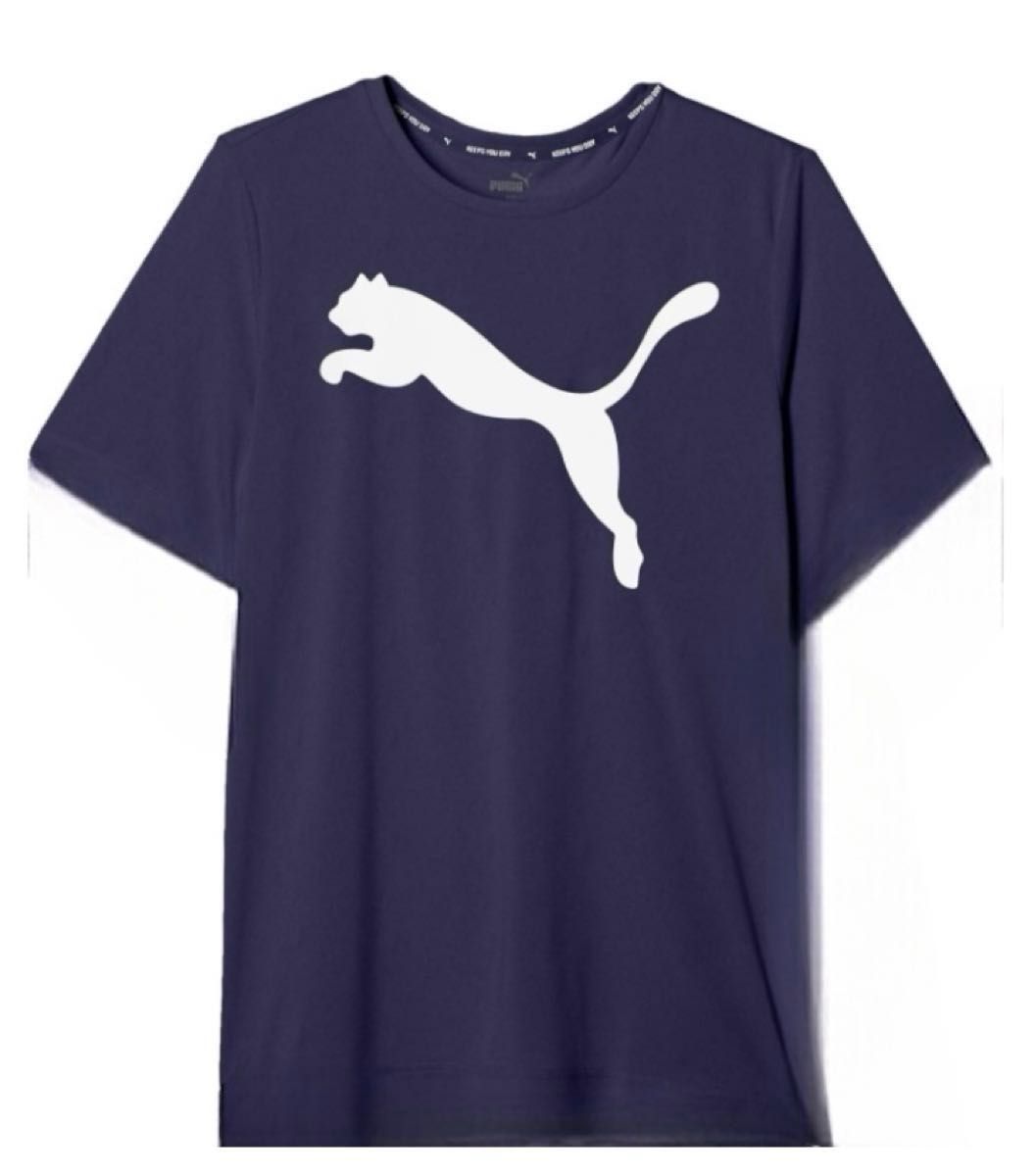 PUMA(プーマ) 吸水速乾 トレーニング 半袖 ACTIVE ビッグロゴ Tシャツ メンズ　XL(LL)