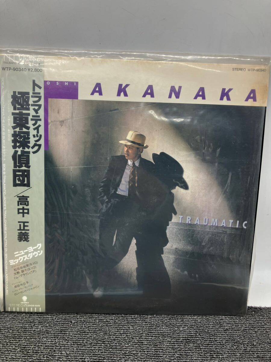 Takanaka Masayoshi TRAUMATIC Kyokuto ... height middle regular .ALL OF ME the best selection Showa Retro LP record Record present condition goods u3625