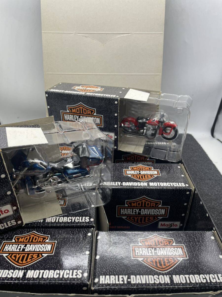 ハーレーダビッドソン 1/24スケール DIE-CAST REPLICAS HARLEY-DAVIDSON MOTORCYCLES 箱付き マニア コレクション u3741_画像7