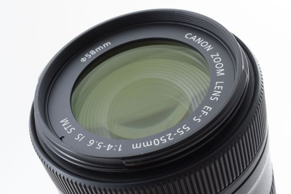 #s86★美品★ Canon キヤノン EF-S 55-250mm F4-5.6 IS STMの画像10