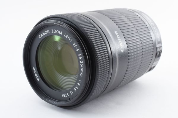 #s86★美品★ Canon キヤノン EF-S 55-250mm F4-5.6 IS STMの画像2