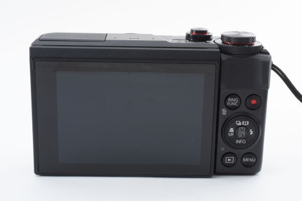 #s119★極上美品★ Canon キャノン PowerShot G7X Mark II ブラックの画像6