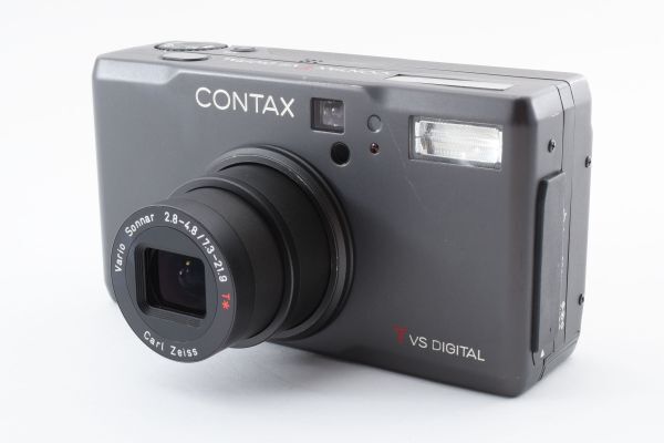 #b195★実用品★ コンタックス　CONTAX TVS DIGITAL チタンブラック_画像1