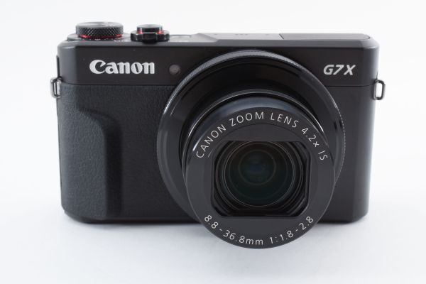 #t2★極上美品★ Canon キャノン PowerShot G7X Mark II ブラック_画像3