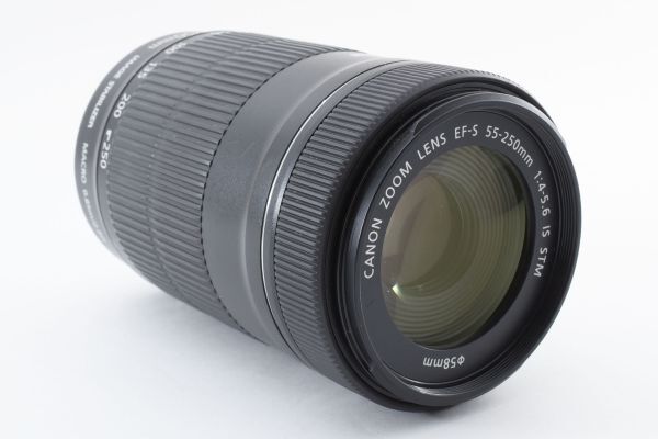 #s170★実用品★ Canon キヤノン EF-S 55-250mm F4-5.6 IS STM_画像4